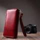 Гаманець ST Leather З лакованої натуральної шкіри Червоний (22692) - зображення 6