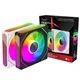 Кулер до корпусу Zezzio PRISM 6 Pro ARGB Black Reverse - зображення 6