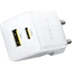 Зарядное устройство Baseus Palm Fast Charger C+U 20W moon white (P10111608213-00) - изображение 2