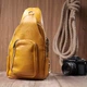 Сумка Vintage Из экокожи Желтая (22775) - изображение 3