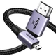 Кабель мультимедійний HDMI M to HDMI micro M 2.0m V2.1 8K60Hz HD164 black Ugreen (15517) - зображення 2
