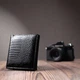 Кошелек ST Leather Из натуральной лакированной кожи Черный (22688) - изображение 4