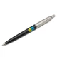 Ручка шариковая Parker JOTTER 17 Originals UKRAINE Black CT BP Трезубец фигурный на фоне флага (15632_T1026u) - изображение 2