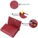 Кошелек ST Leather Из натуральной кожи Бордовый (23082) - изображение 8