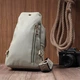 Сумка Vintage Женская С одной лямкой через плечо из крупнозернистой экокожи Фисташковая (22765) - изображение 4