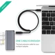 Дата кабель USB-C to USB-C 1.0m USB 3.1Gen2 100W US353 Black Ugreen (10387) - зображення 7