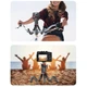 Штатив RTAKO C03 Octopus Extendable Tripod Selfie Stick (with Detachable Phone Holder) Black (6942063212416) - изображение 4