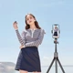 Штатив RTAKO C03 Octopus Extendable Tripod Selfie Stick (with Detachable Phone Holder) Black (6942063212416) - изображение 5