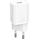 Зарядное устройство Baseus Super Si Quick Charger 1C 20W EU White (CCSUP-B02) - изображение 1