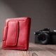 Кошелек ST Leather Из натуральной кожи Красный (22702) - изображение 4