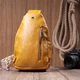 Сумка Vintage З гладкої екошкіри Жовта (22769) - зображення 4