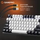 Клавиатура GamePro Genesis Metallic (MK144B) Outemu Red Switch USB UA Black (MK144B) - изображение 8