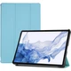 Чехол для планшета BeCover Smart Case Samsung Galaxy Tab S10 FE (SM-X520/SM-X526) 10.9" Light Blue (713278) - изображение 7