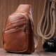 Сумка Vintage Женская с одной лямкой через плечо из экокожи Рыжая (22758) - изображение 3