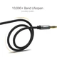 Кабель мультимедійний 3.5mm M to 3.5mm M 3.0m AV119 black Ugreen (10736) - зображення 8