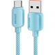 Дата кабель USB 2.0 AM to USB-C 2.0m 100W blue Essager (EXC7A-WLA03-P) - изображение 1