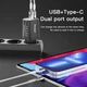 Зарядное устройство Essager 1xUSB + 1xUSB-C PD30W black (ECTPQS-ZTB01) - изображение 4
