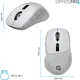 Мышка OfficePro M398G Wireless/Bluetooth Gray (M398G) - изображение 7