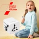 Перехідник Canyon Travel Adapter OnTour One EU/UK/US/AUS White (CNS-TA1005W) - зображення 6