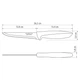 Кухонный нож Tramontina Plenus Light Grey Bone 127 мм (23425/135) - изображение 4