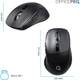 Мишка OfficePro M398B Wireless/Bluetooth Black (M398B) - зображення 7