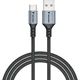 Дата кабель USB 2.0 AM to USB-C 1.2m black Verbatim (31843) - зображення 1