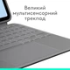 Чохол до планшета Logitech Combo Touch for iPad Air 13-inch (M2) OXFORD GREY - US (L920-012618) - зображення 3