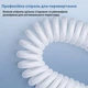 Кастомний кабель для клавіатури coiled cable USB to Type-C Блакитний - зображення 2