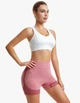 Спортивні шорти з високою посадкою Honey Fashion Accessories M рожеві (50к019) - изображение 1
