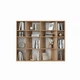 Стелаж книжковий Light №2 1200х160х1000 Дуб евок прибережний (GALT14100000000) - зображення 3