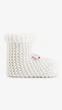 Пинетки вязаные для девочки Very Socks 140 0-1 год Белый shop (2000999408106) - изображение 2