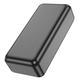 Портативний зовнішній акумулятор Power Bank 30000 mAh чорний - зображення 4
