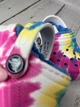 Крокси дитячі CROCKS Lined Tie Dye Original 19/20р-12см Різнобарвний (659) - зображення 6