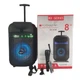 Музична колонка 1200 ВТ 3,7 В 1800 мАг 85 дБ BLUETOOTH RX-8188 з мікрофоном, підсвічуванням та підтримкою FM-радіо - зображення 3