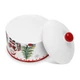 Банка для хранения продуктов Fissman Merry Christmas из доломита 15х12.5см (0359) - изображение 4