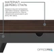 Подставка для монитора OfficePro MR145DW Dark Wood/Black - изображение 5