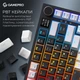 Клавіатура бездротова GamePro Asgard Valhalla Pro Black (MK160B-D-Pro) - зображення 8