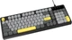 Клавиатура Ajazz AF98 Black USB-C Black Gray Yellow (AF98-BGY) - изображение 5