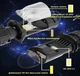 Мини-линзы DECKER GL-01 PRO Цоколь H4 линза со светотеневой границей в 6000K 12-24V 65W 9000Lm в штаные места! - зображення 8