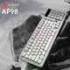 Клавиатура Ajazz AF98 Black USB-C White (AF98-W) - изображение 6