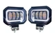 Комплект LED фар (2шт) 4линзы + Ангельские глазки + фары с линзой и свето-теневой границей!! 40W 12-24V - изображение 6