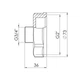 Перехід Thermo Alliance Forte 2"х3/4" ВЗ SF3605020 - зображення 2