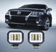 Комплект LED фар (2 шт.) + Ангельські очі + фари з лінзою і світлотіньовий кордоном! 30W 12-24V - зображення 1