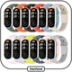 Перфорований ремінець Vanfone для Xiaomi Mi Smart Band 8/9/10, чорний (MCHX00703) - зображення 6