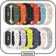 Перфорований ремінець Vanfone для Xiaomi Mi Smart Band 8/9/10, чорний (MCHX00703) - зображення 8