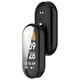 Защитный чехол 2в1 360° Vanfone для Xiaomi Mi Smart Band 8, черный (VANAX96003) - изображение 4