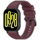 Силиконовый ремешок Vanfone для Xiaomi Redmi Watch 5 Active / 5 Lite, 22мм, бордовый (VANAX18104) - изображение 1