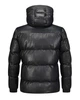 Куртка чоловіча шкіряна утеплена MILESTONE (531040-21340-99/25-26) Чорний 54 - изображение 2