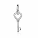 Подвес серебряный Ключ с фианитом Silver Style (41901.20 sku:2300103846726) - изображение 2