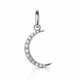 Подвес серебряный Луна с фианитами Silver Style (40601.17 sku:2300103671809) - изображение 2